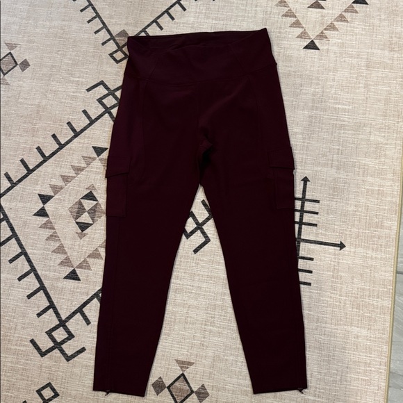 lululemon athletica Burgundy Leggings - Picture 3 of 6